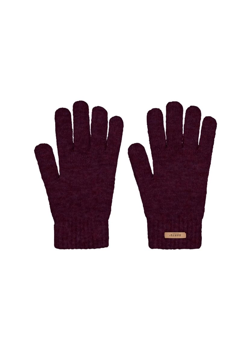 Weiche Strickhandschuhe mit Logo-Patch