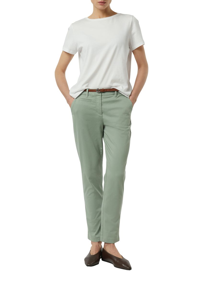 Slim Fit 7/8-Chinohose