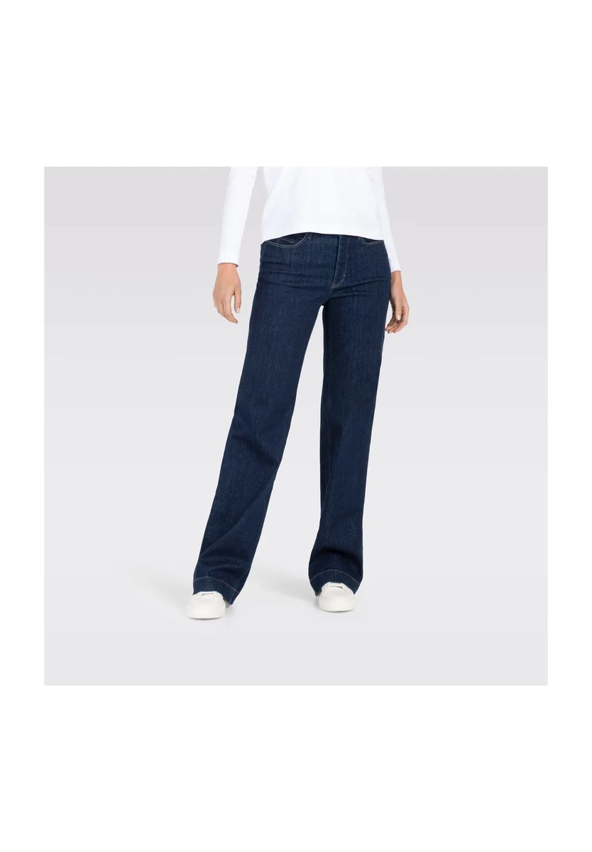 High-Waist Wide-Leg Shaping-Jeans