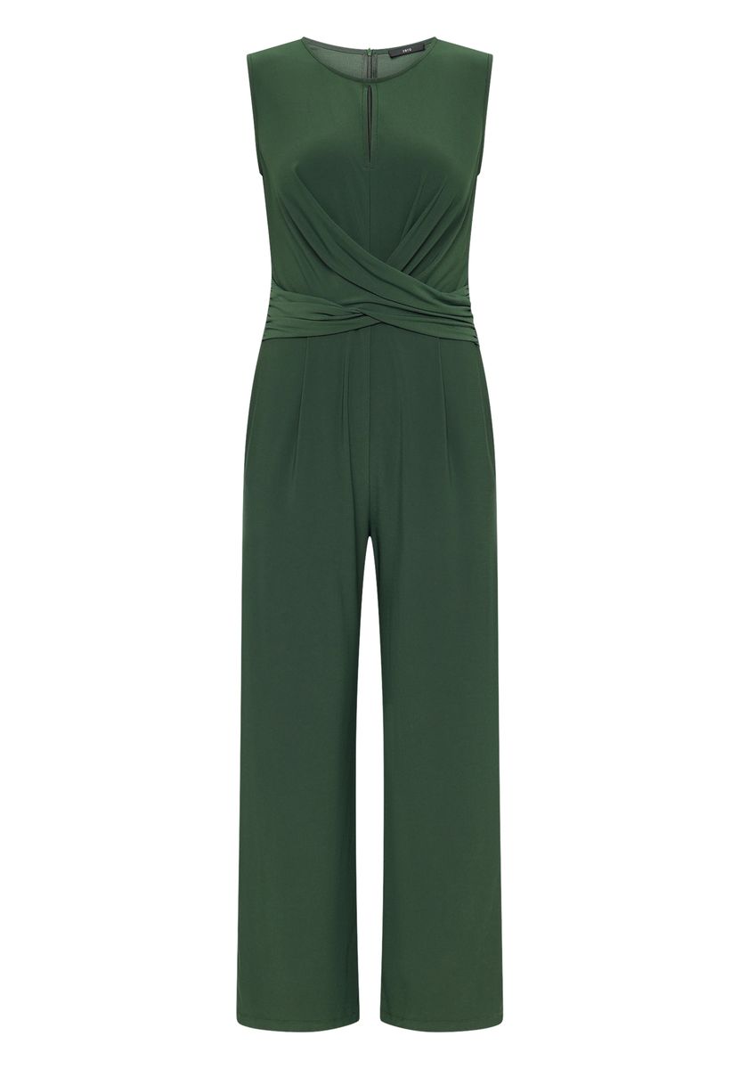 Ärmelloser Jumpsuit mit weitem Bein