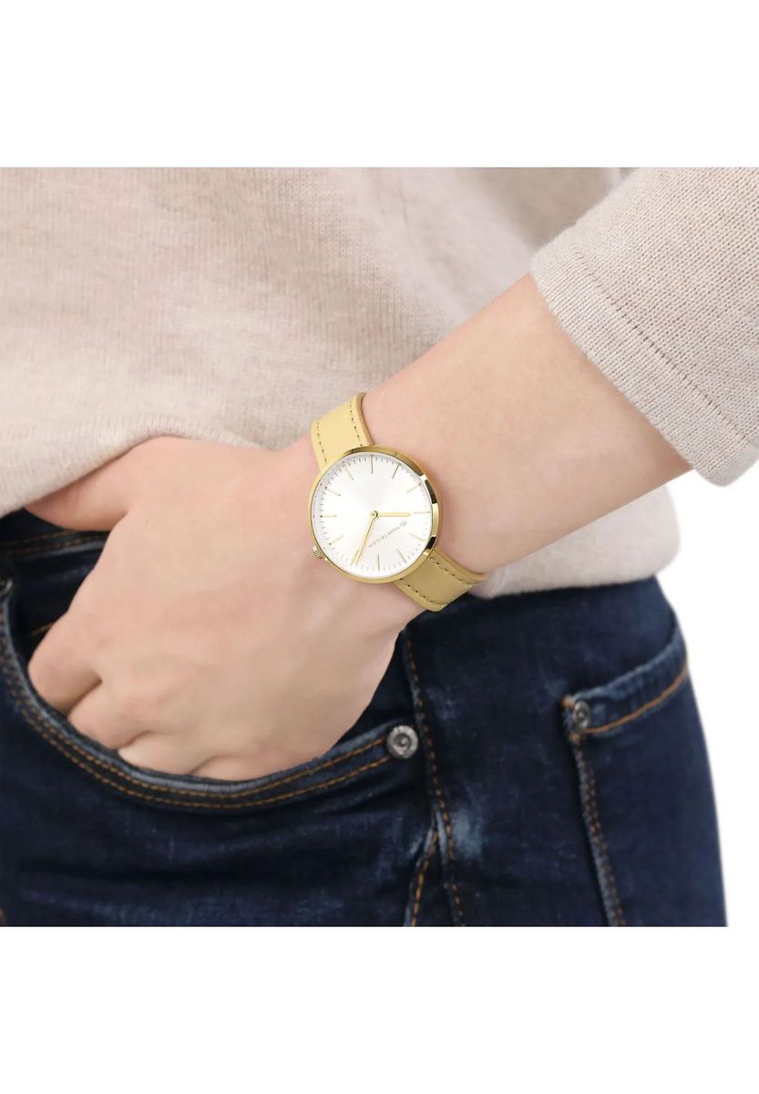 Elegante minimalistische Quarzuhr