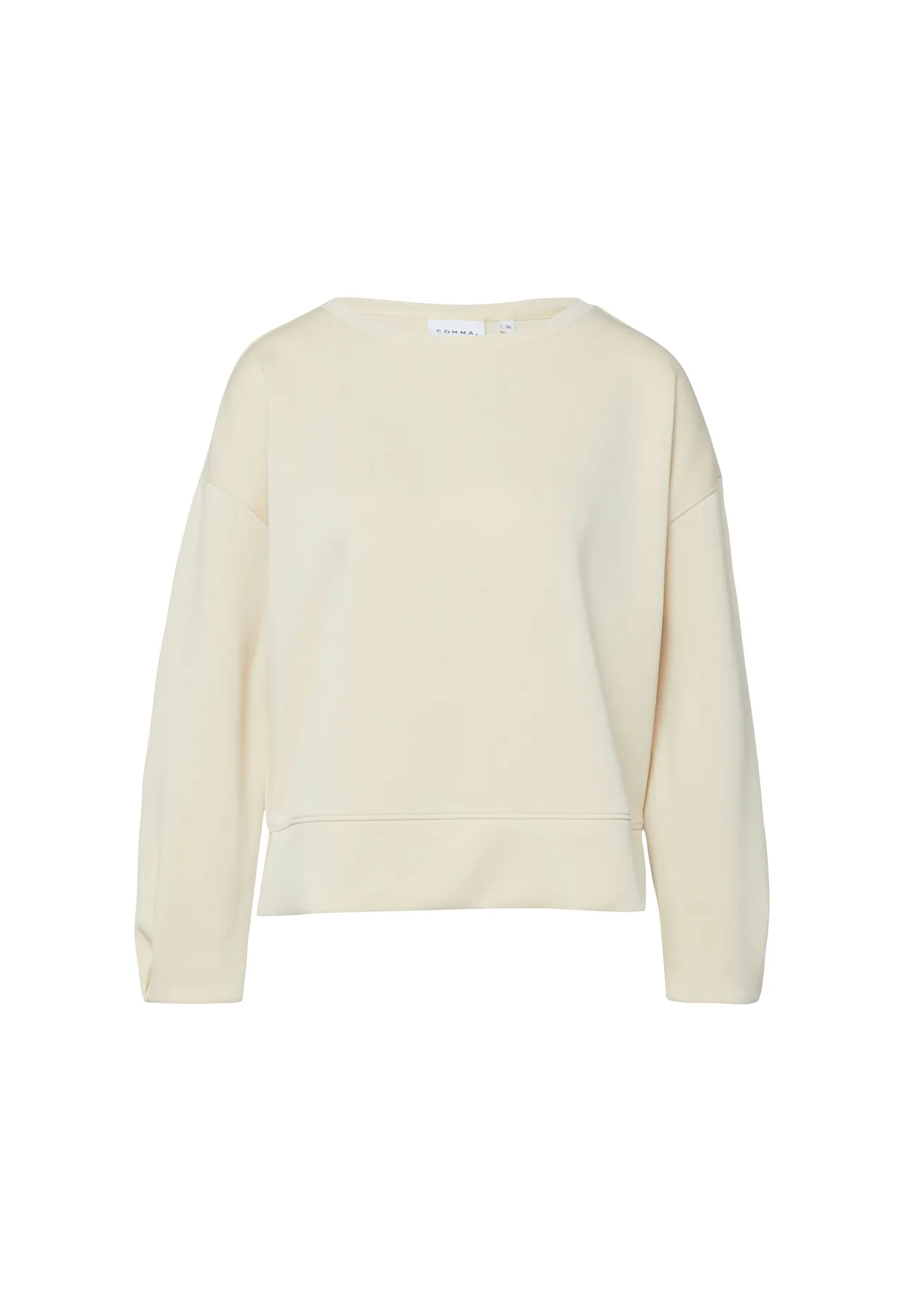 Minimalistisches Oversized-Sweatshirt mit Rundhalsausschnitt