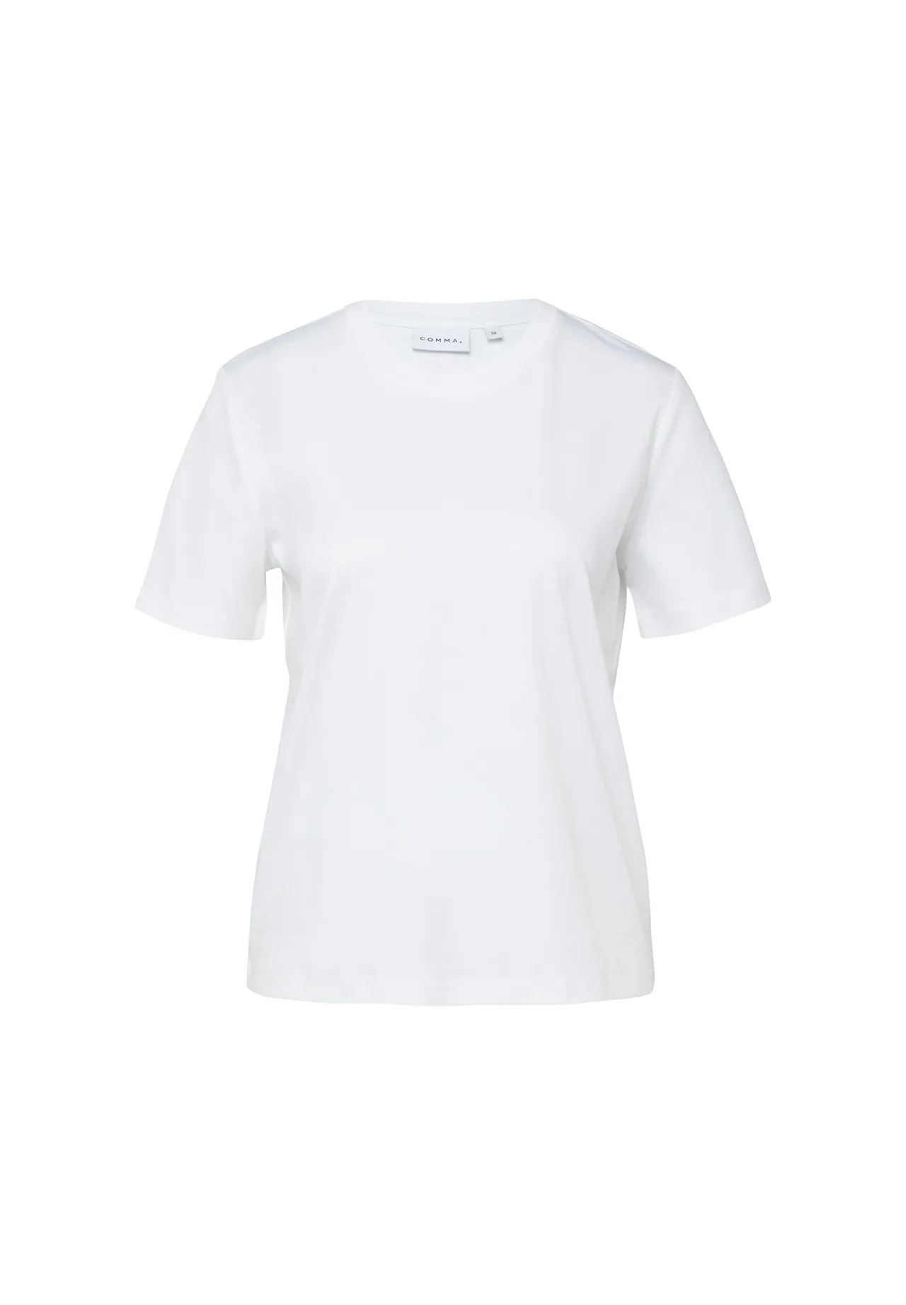 Klassisches T-Shirt mit Rundhalsausschnitt