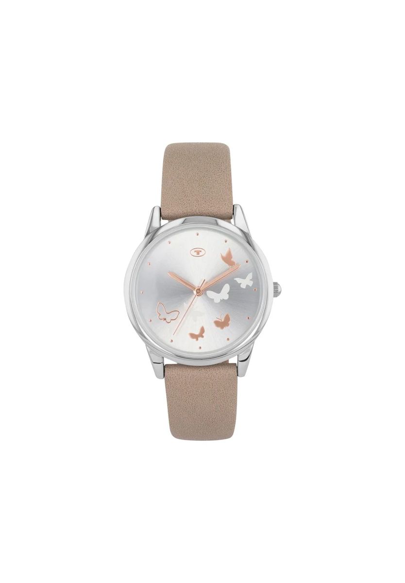 Elegante Armbanduhr mit Schmetterlingsmotiv