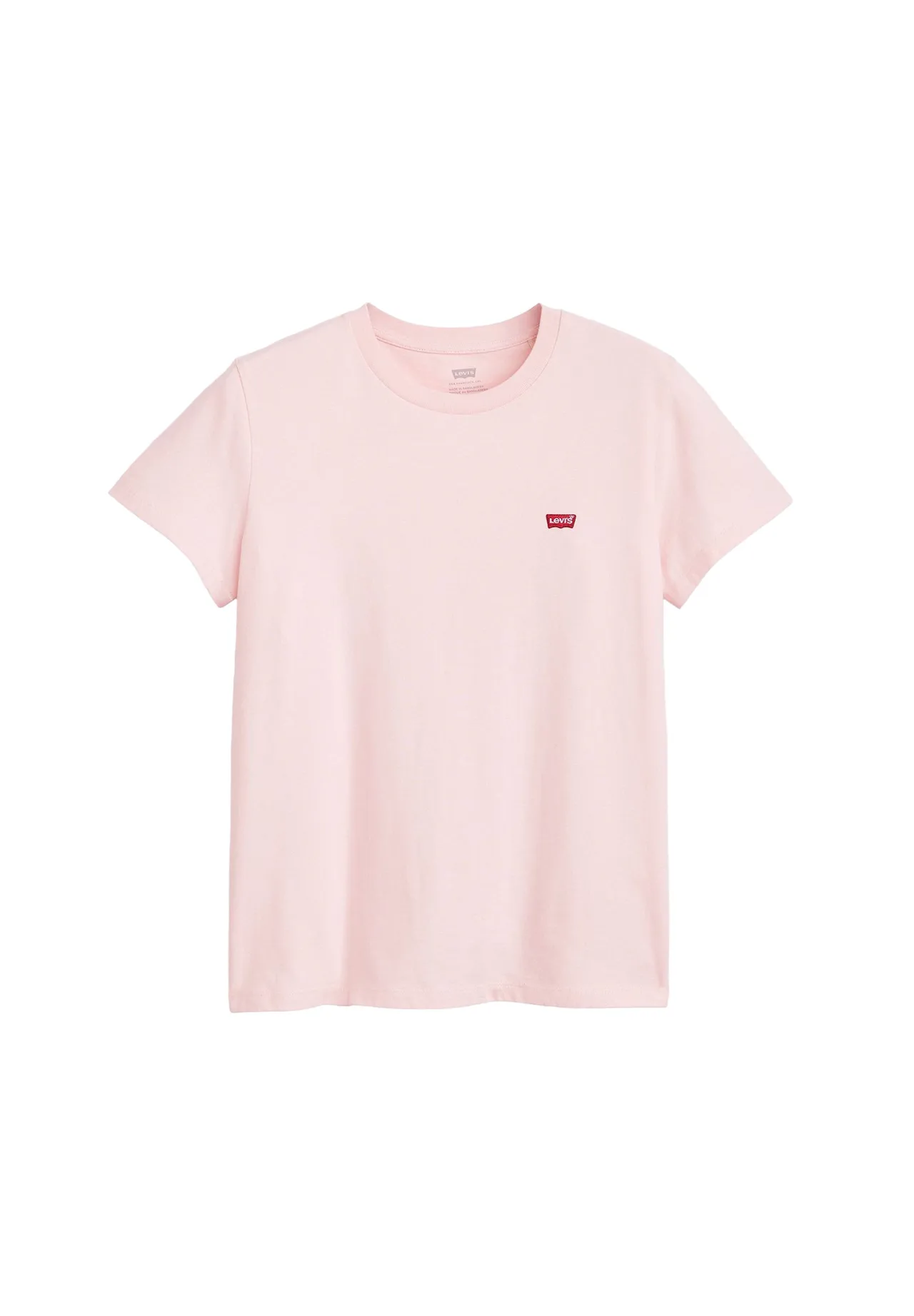 Klassisches Baumwoll-T-Shirt mit Rundhalsausschnitt