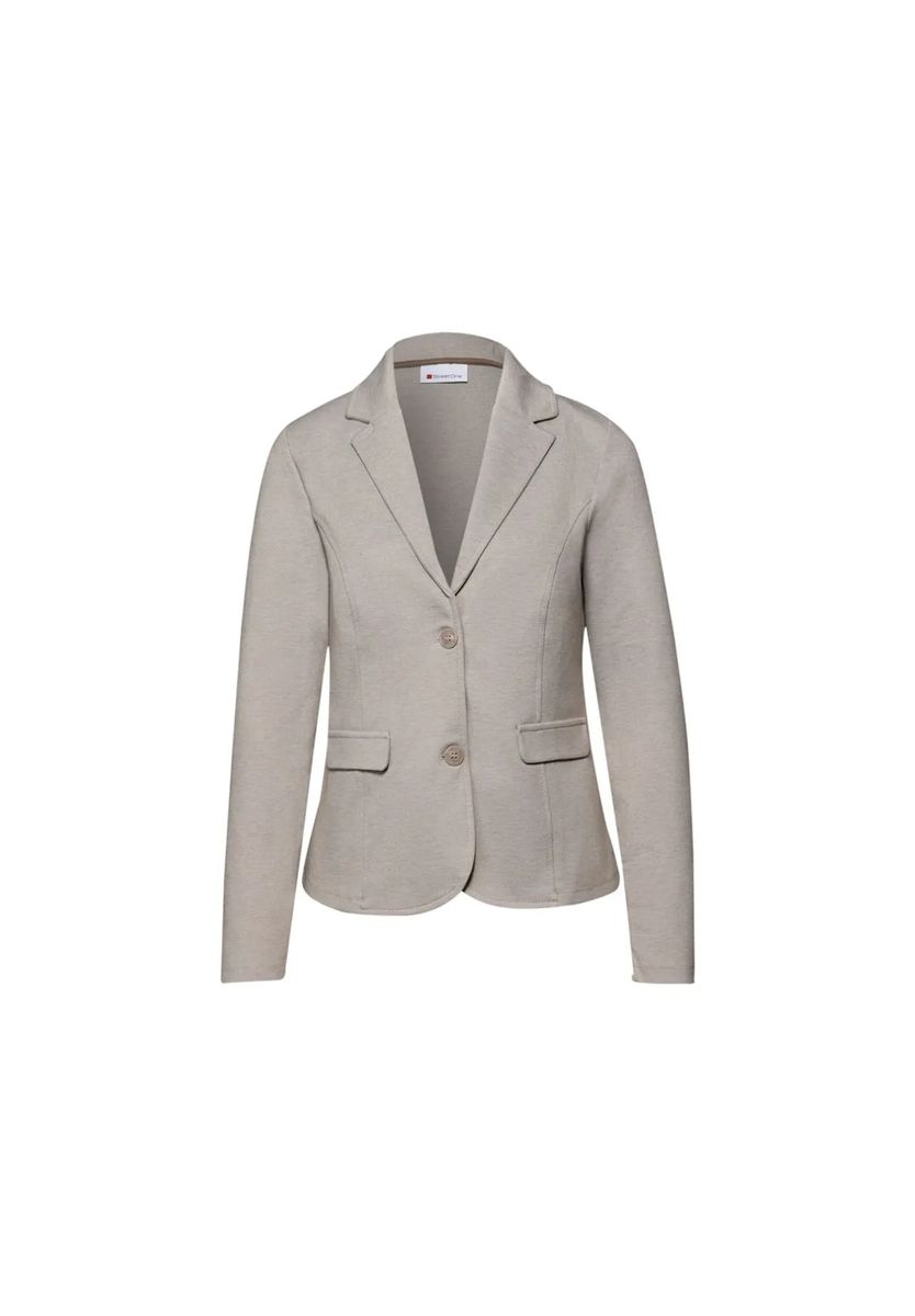 Klassischer taillierter Piqué-Blazer