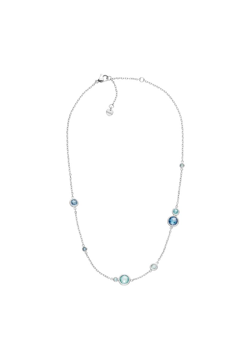 Elegante Halskette mit Meeresglas
