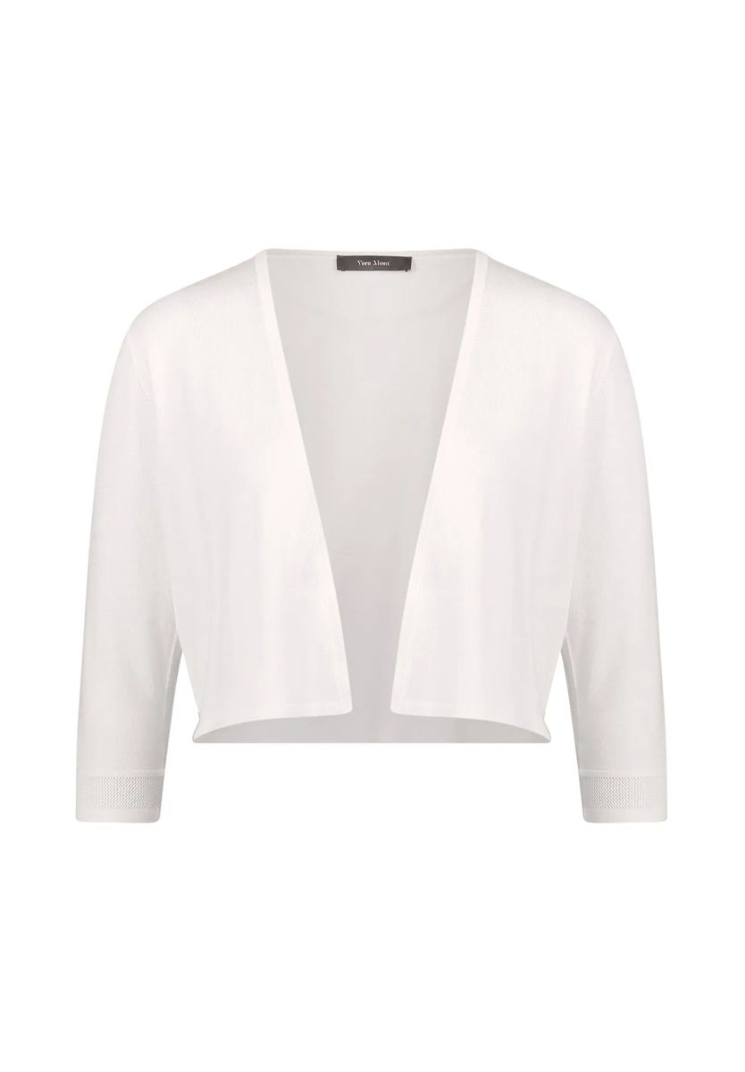 Elegante Kurze Bolero-Strickjacke