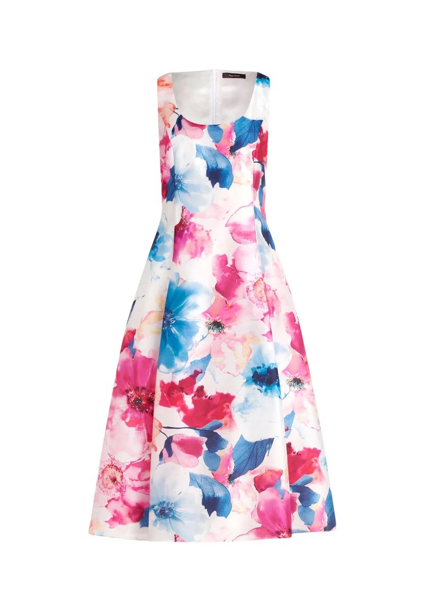 Cocktailkleid mit floralem Print