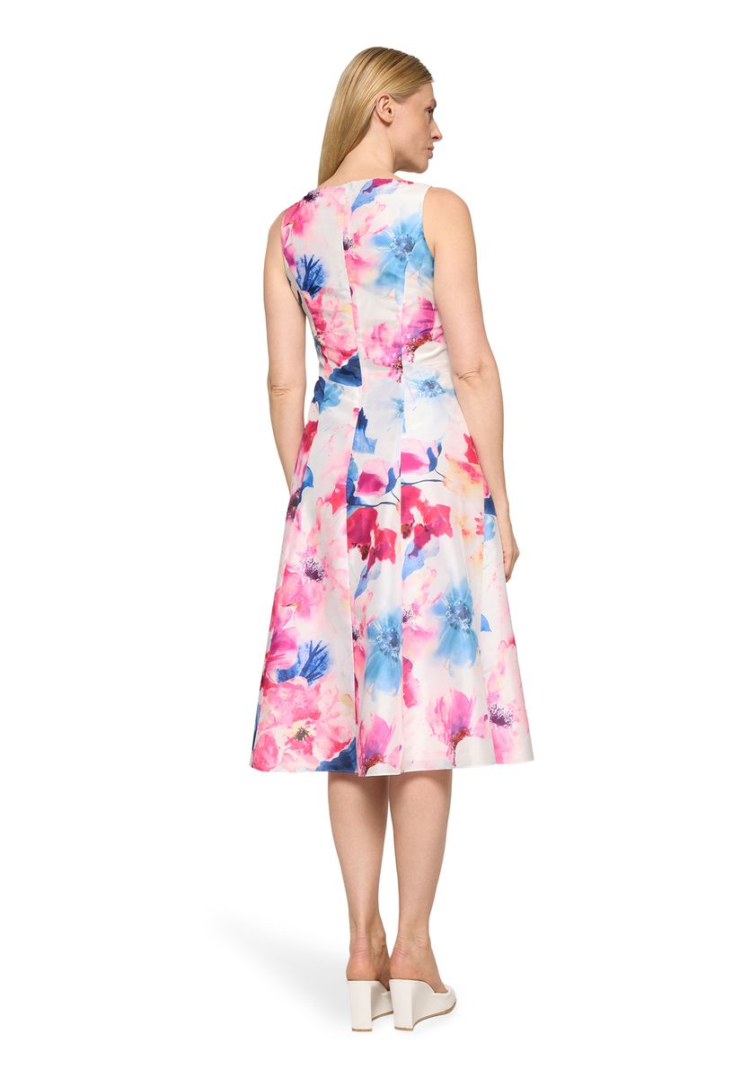 Cocktailkleid mit floralem Print