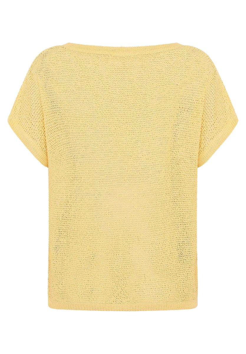 Oversized Stricktop mit Struktur