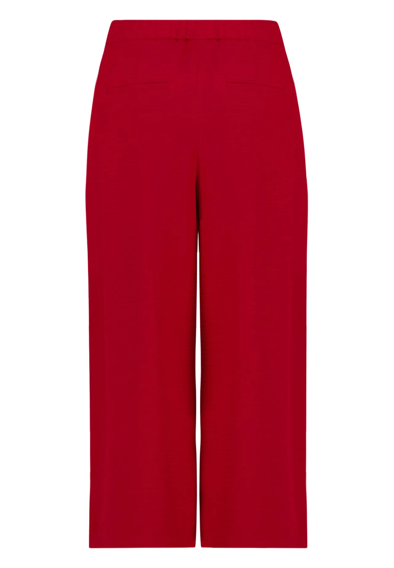 Hochtaillierte Culotte mit Gürtel