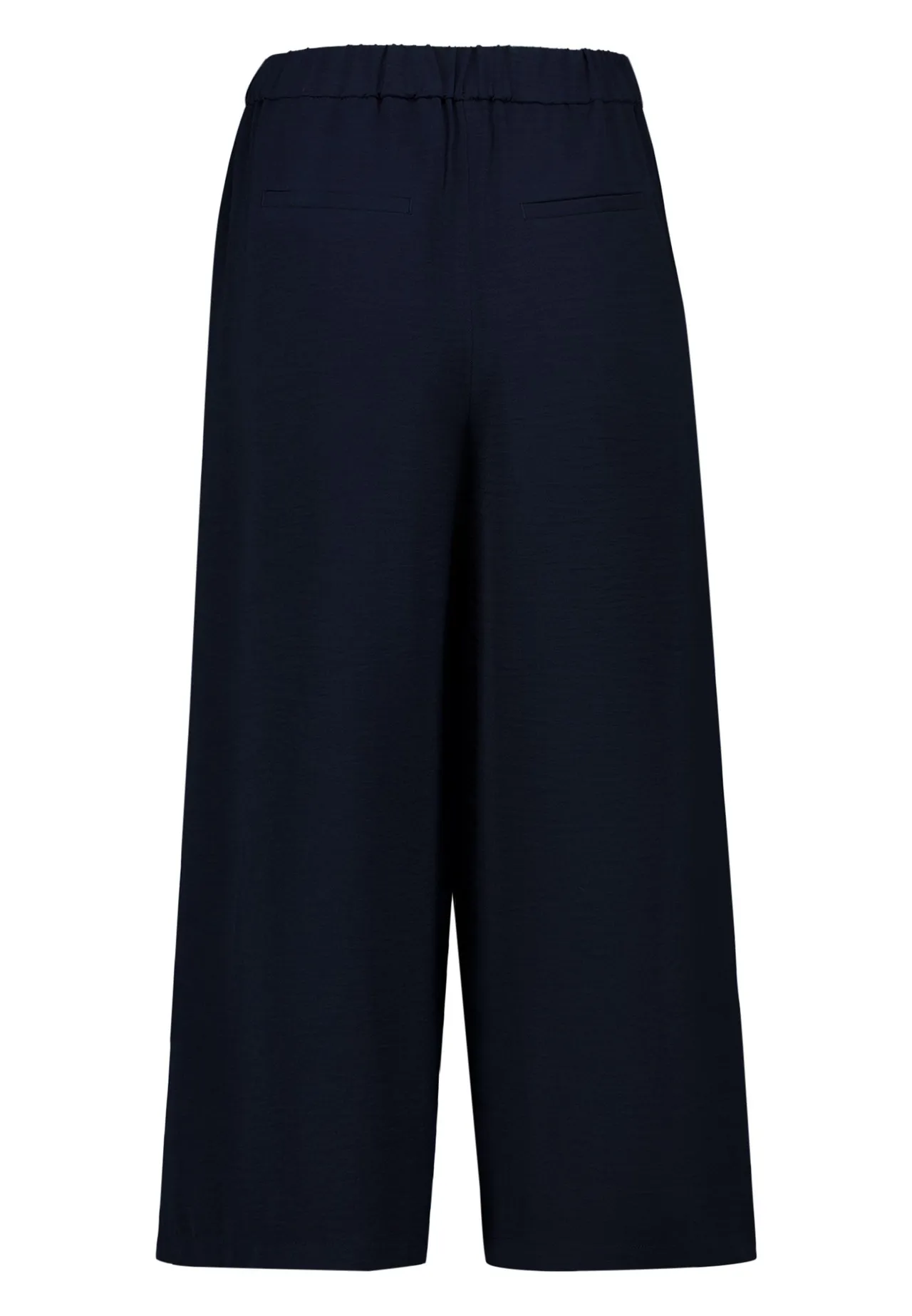 Culotte mit weitem Bein und Gürtel