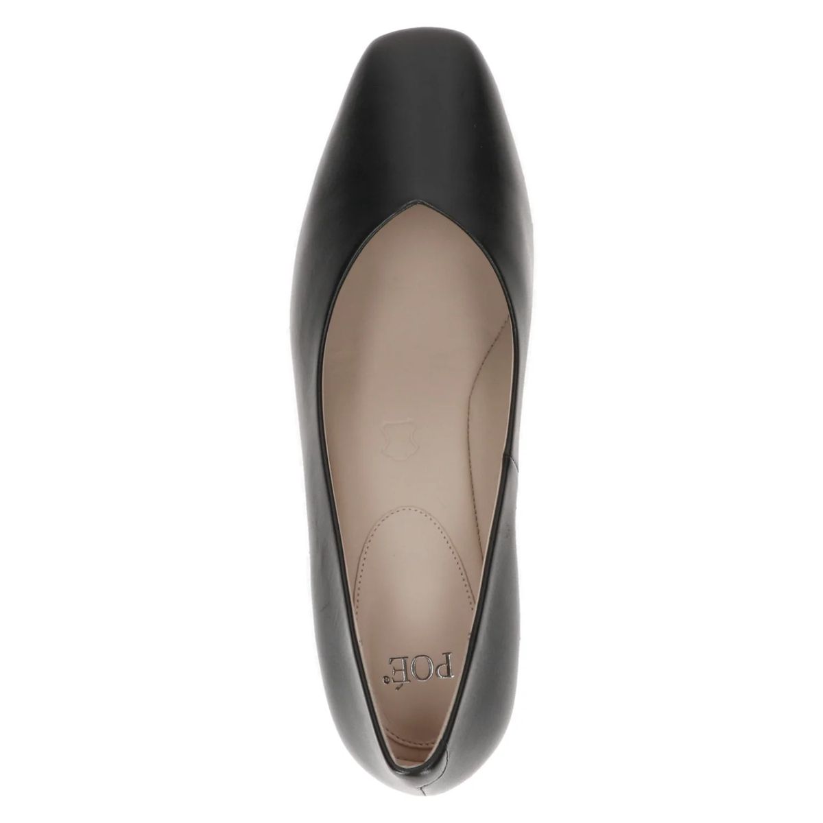 Klassische Pumps mit Karree-Spitze und Blockabsatz