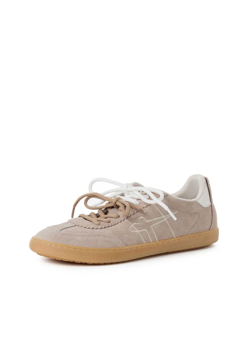 Wildleder Halbschuhe mit Gummisohle