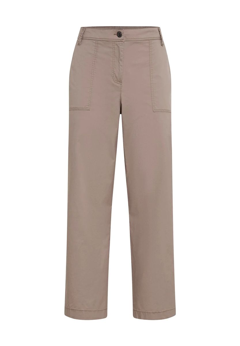 Gerade geschnittene Chino mit aufgesetzten Taschen