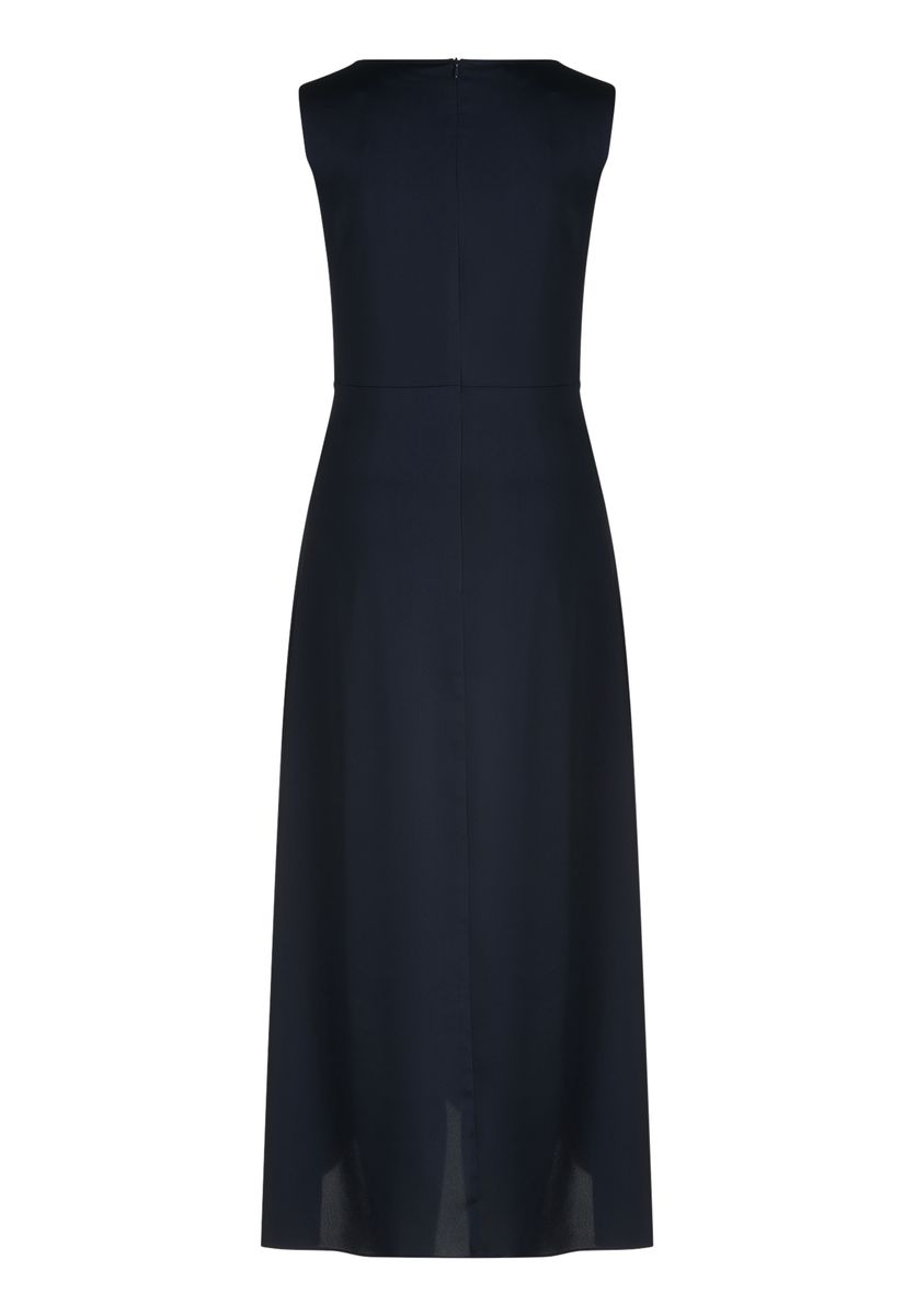 Elegantes Midikleid mit U-Boot-Ausschnitt