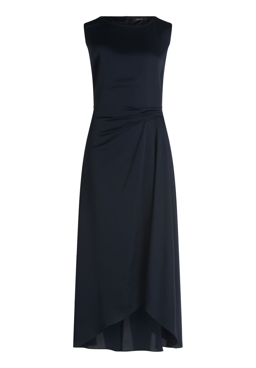 Elegantes Midikleid mit U-Boot-Ausschnitt