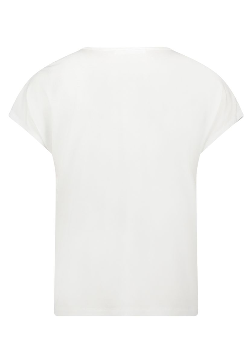 Top mit Eyelet-Monstera-Stickerei