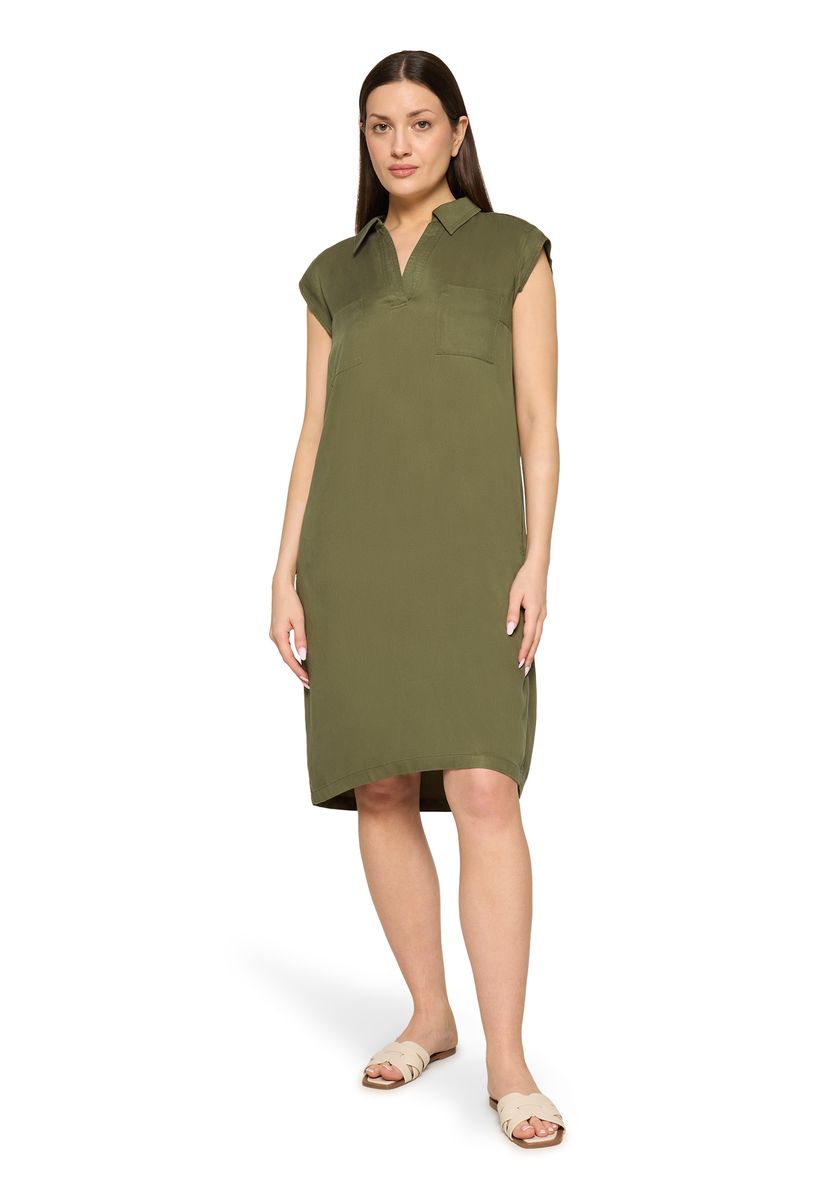 Ärmelloses Shirtkleid in A-Linie