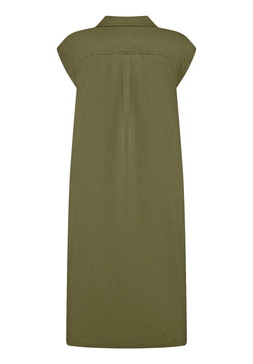 Ärmelloses Shirtkleid in A-Linie