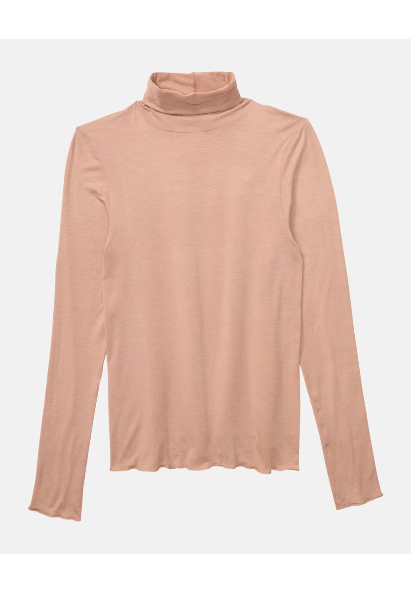 Klassisches Rollkragenshirt mit Kaschmir