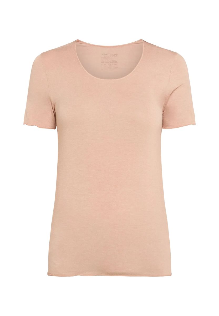 Weiches T-Shirt mit Kaschmir-Anteil