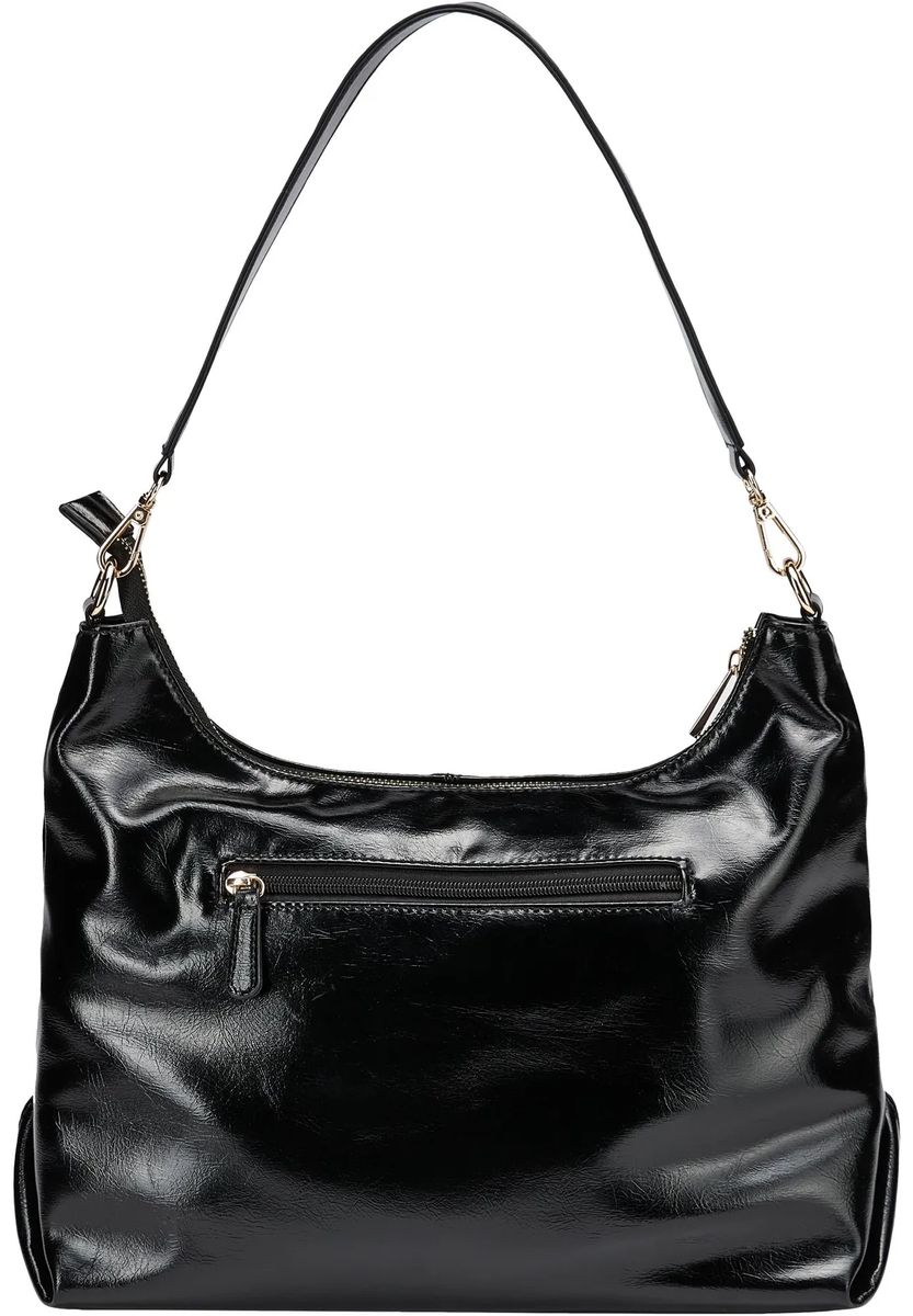 Glänzende Hobo-Schultertasche