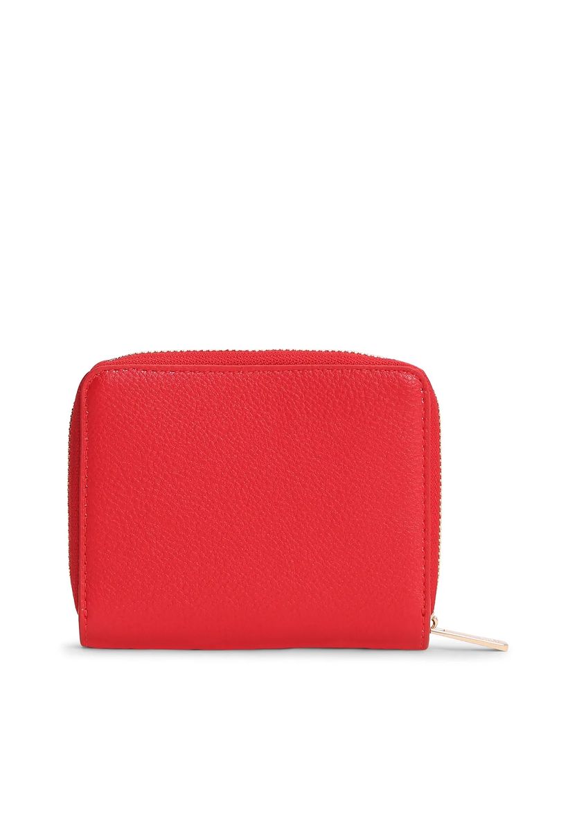Monogramm-Brieftasche mit Rundum-Reißverschluss