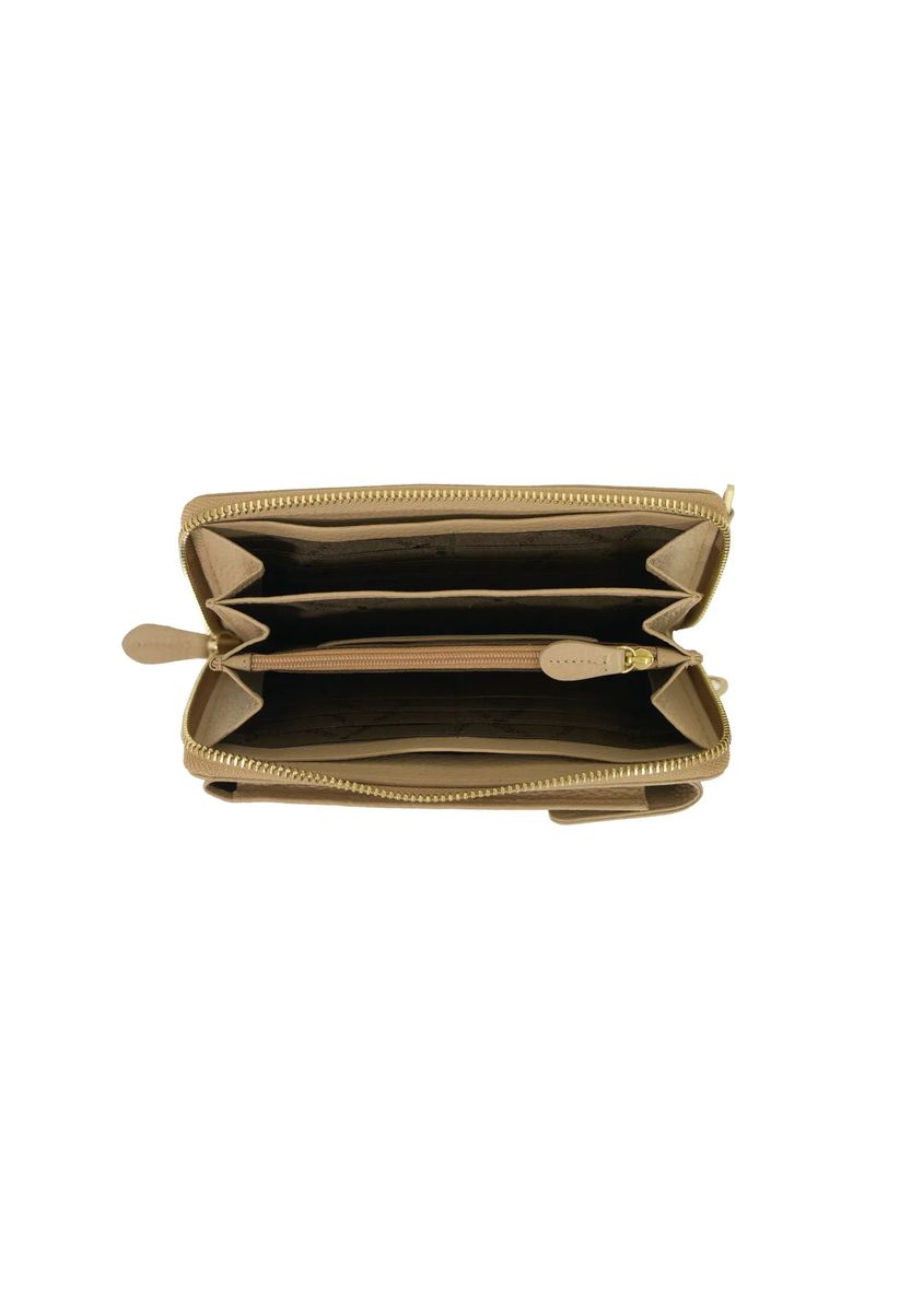 Elegante Leder-Handytaschen-Börse