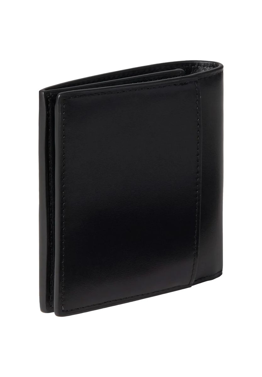 Minimalistische Leder-Geldbörse zum Aufklappen