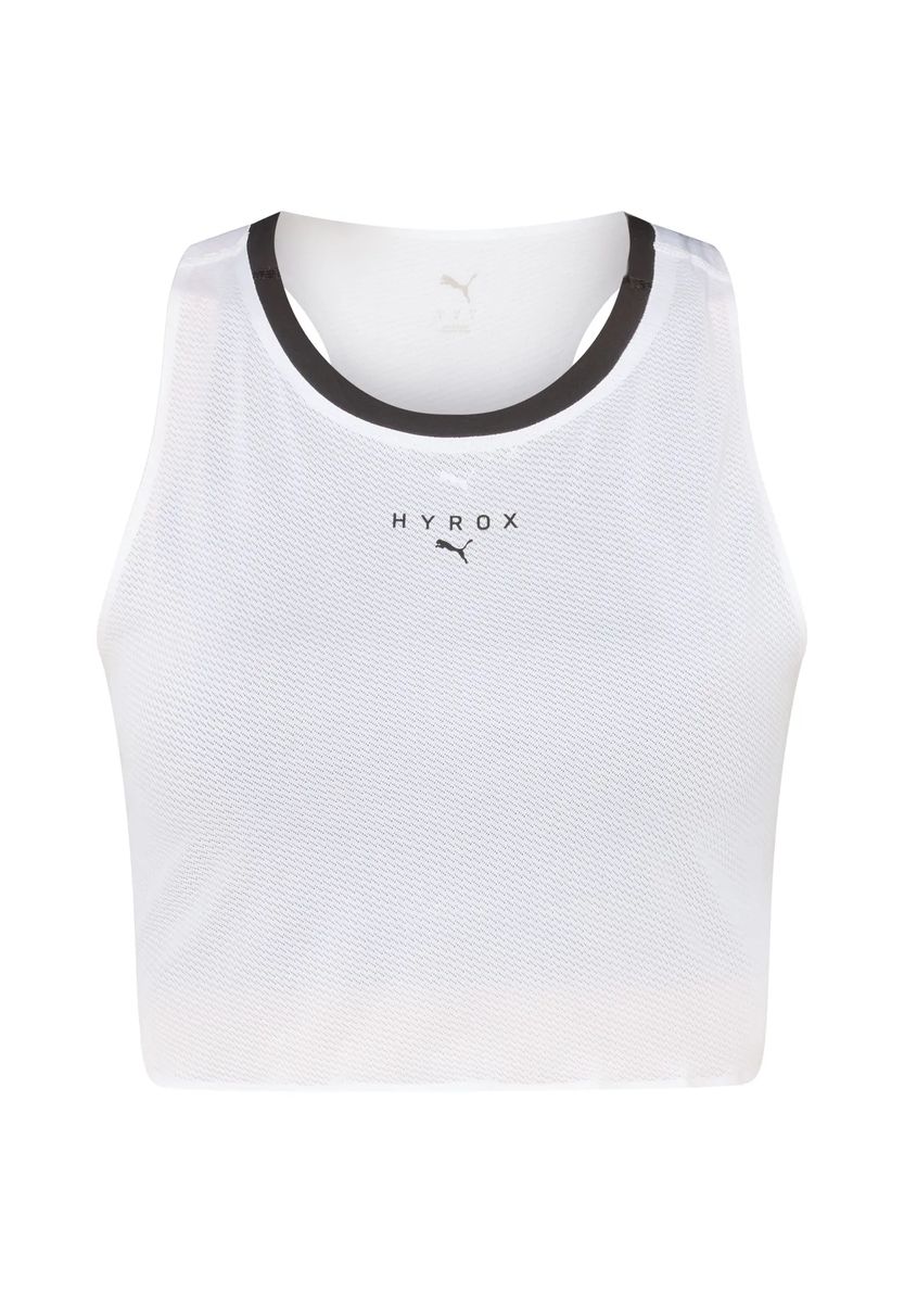Performance-Mesh-Crop-Top für das Training