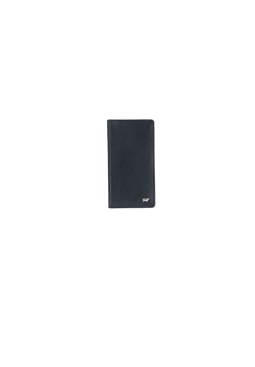 Elegante flache Leder-Brieftasche
