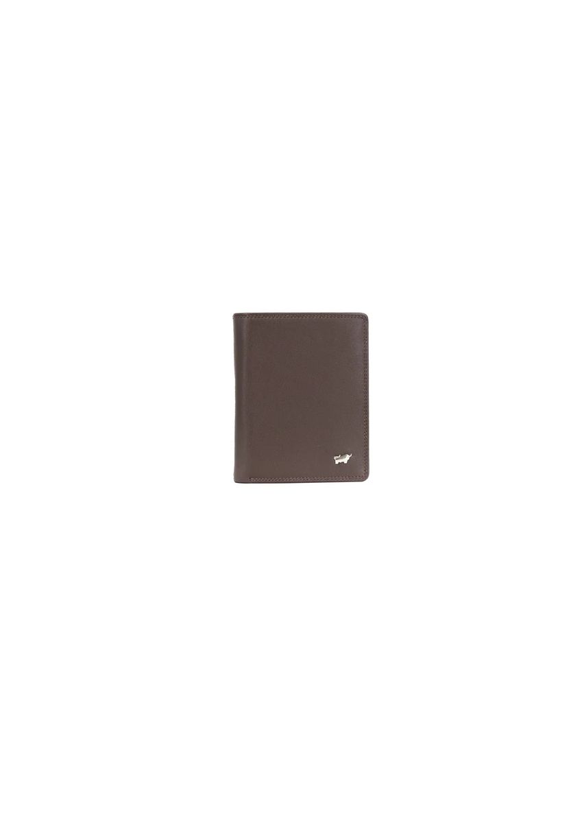 Elegante Ledergeldbörse im Hochformat