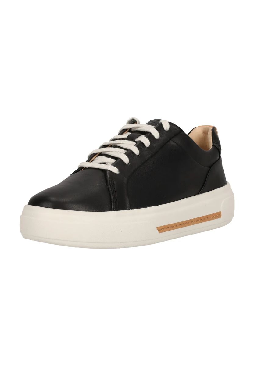 Minimalistischer Plateau-Sneaker aus Leder