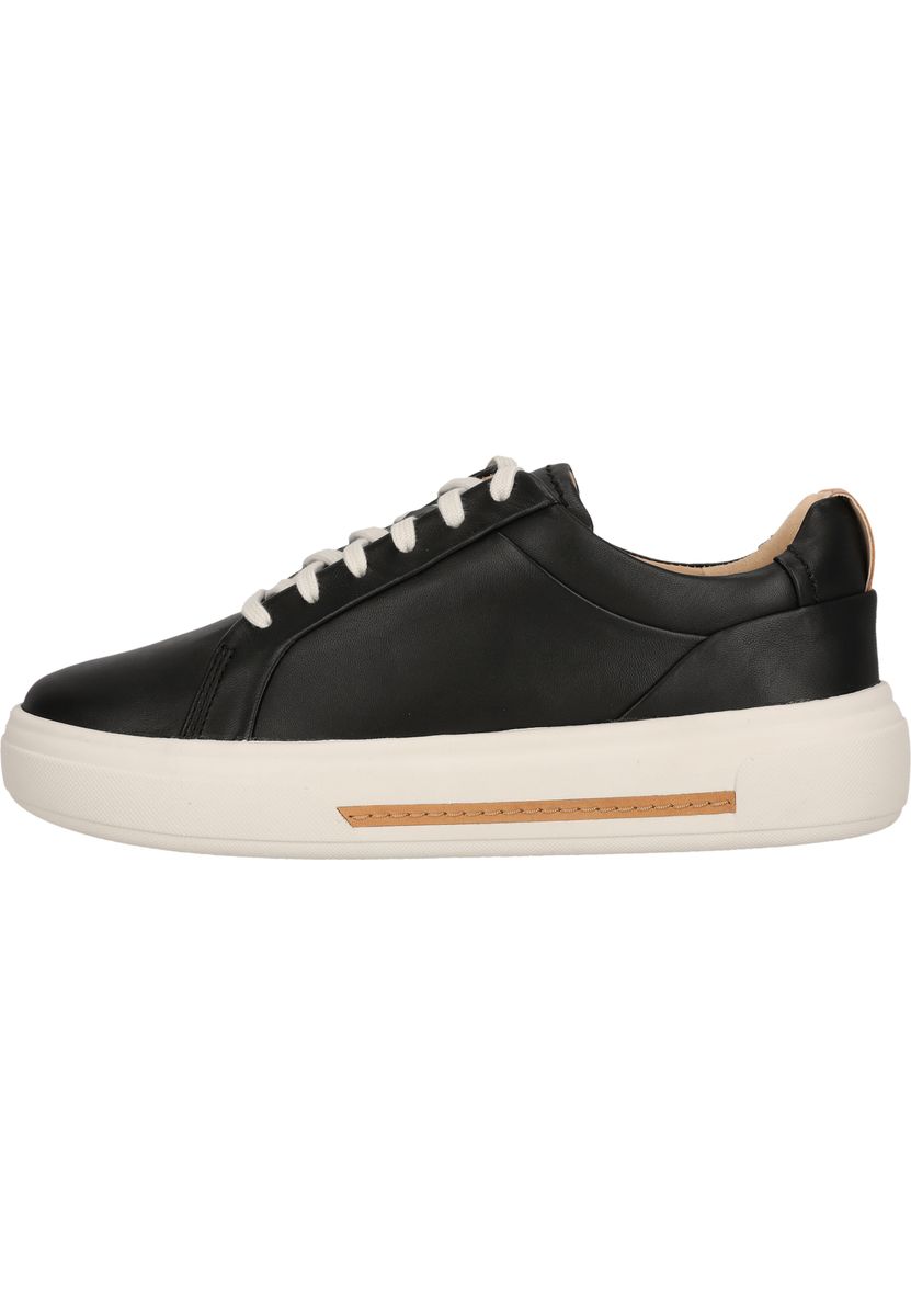 Minimalistischer Plateau-Sneaker aus Leder