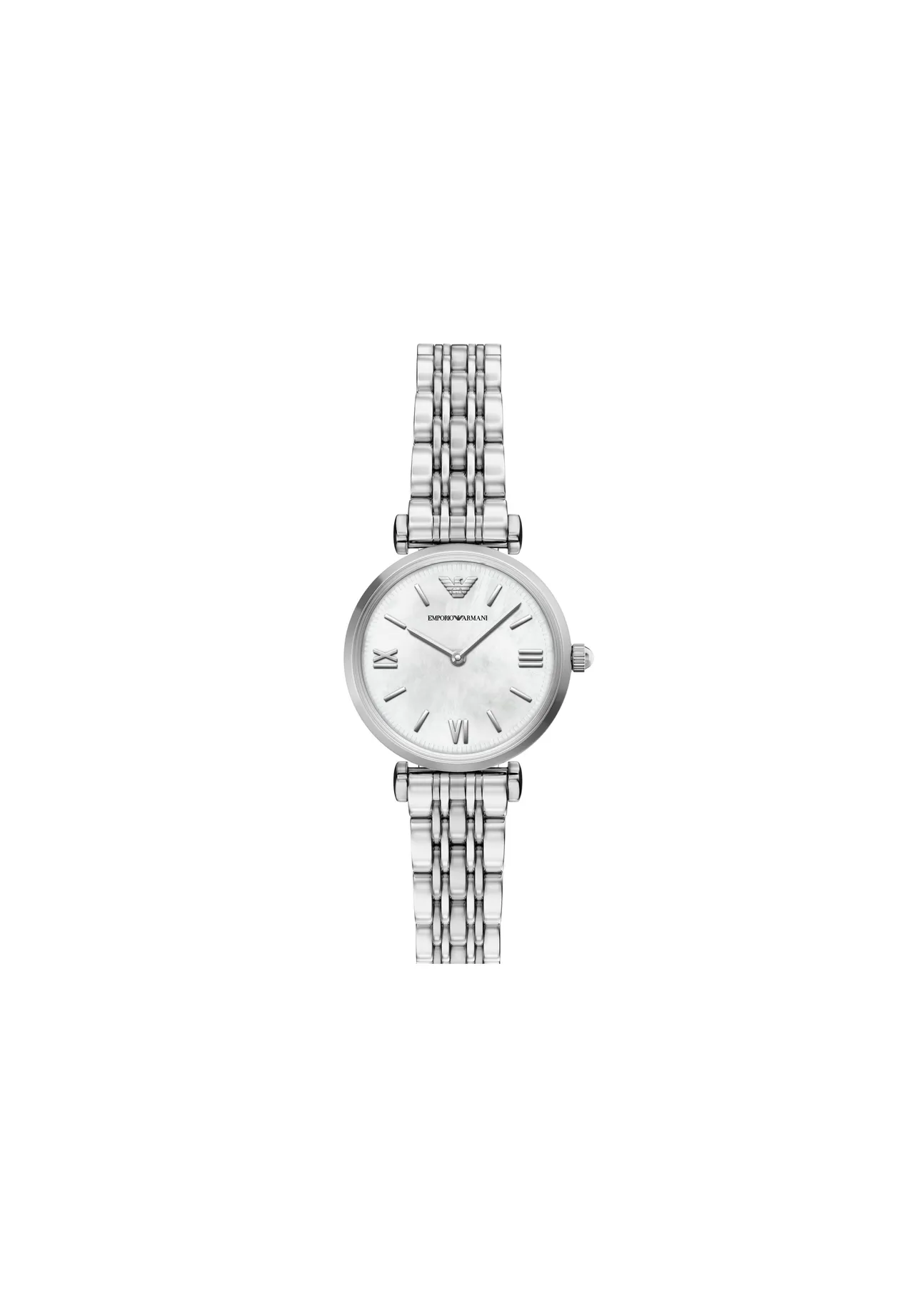Elegante Perlmutt-Armbanduhr