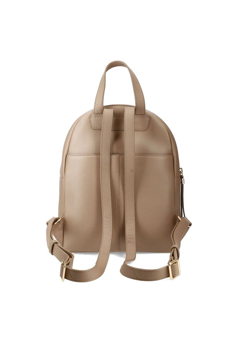 Rucksack aus genarbtem Leder