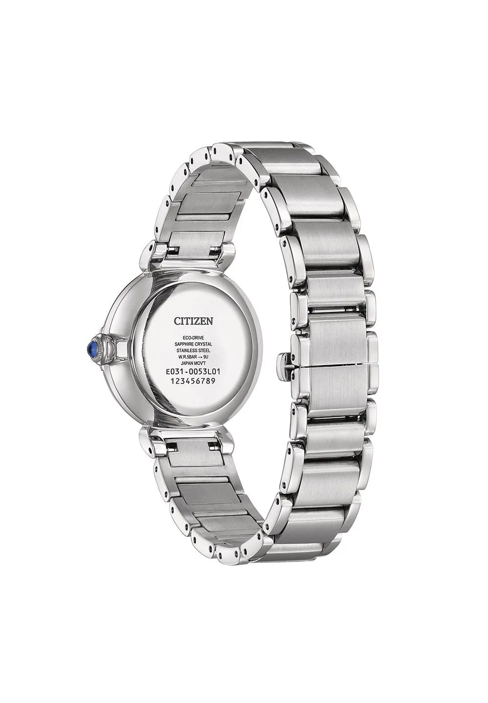 Elegante Eco-Drive Armbanduhr