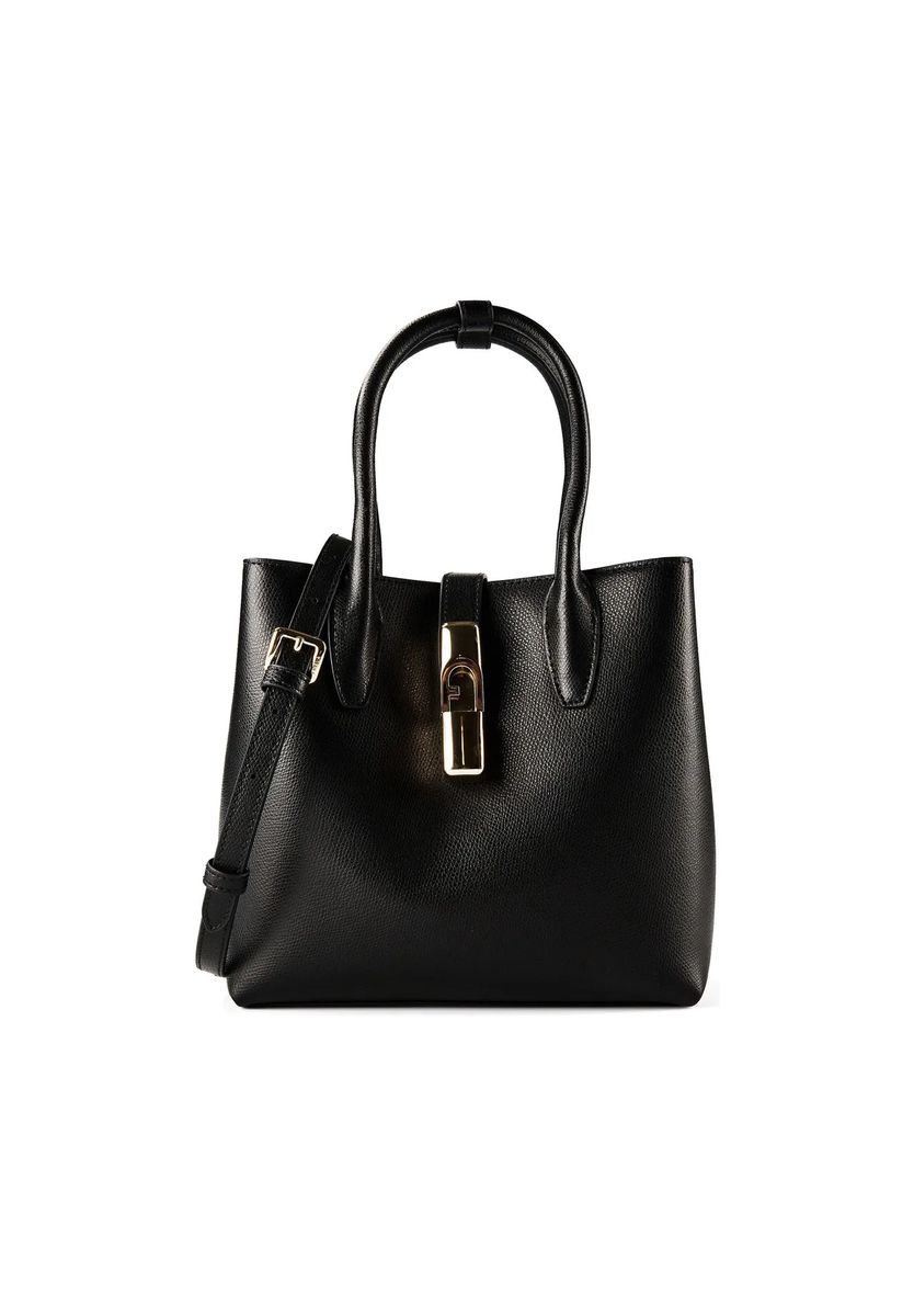 Elegante Tote aus strukturiertem Leder