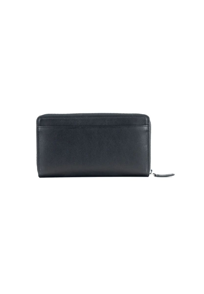 Elegante Zip-Around Klappengeldbörse
