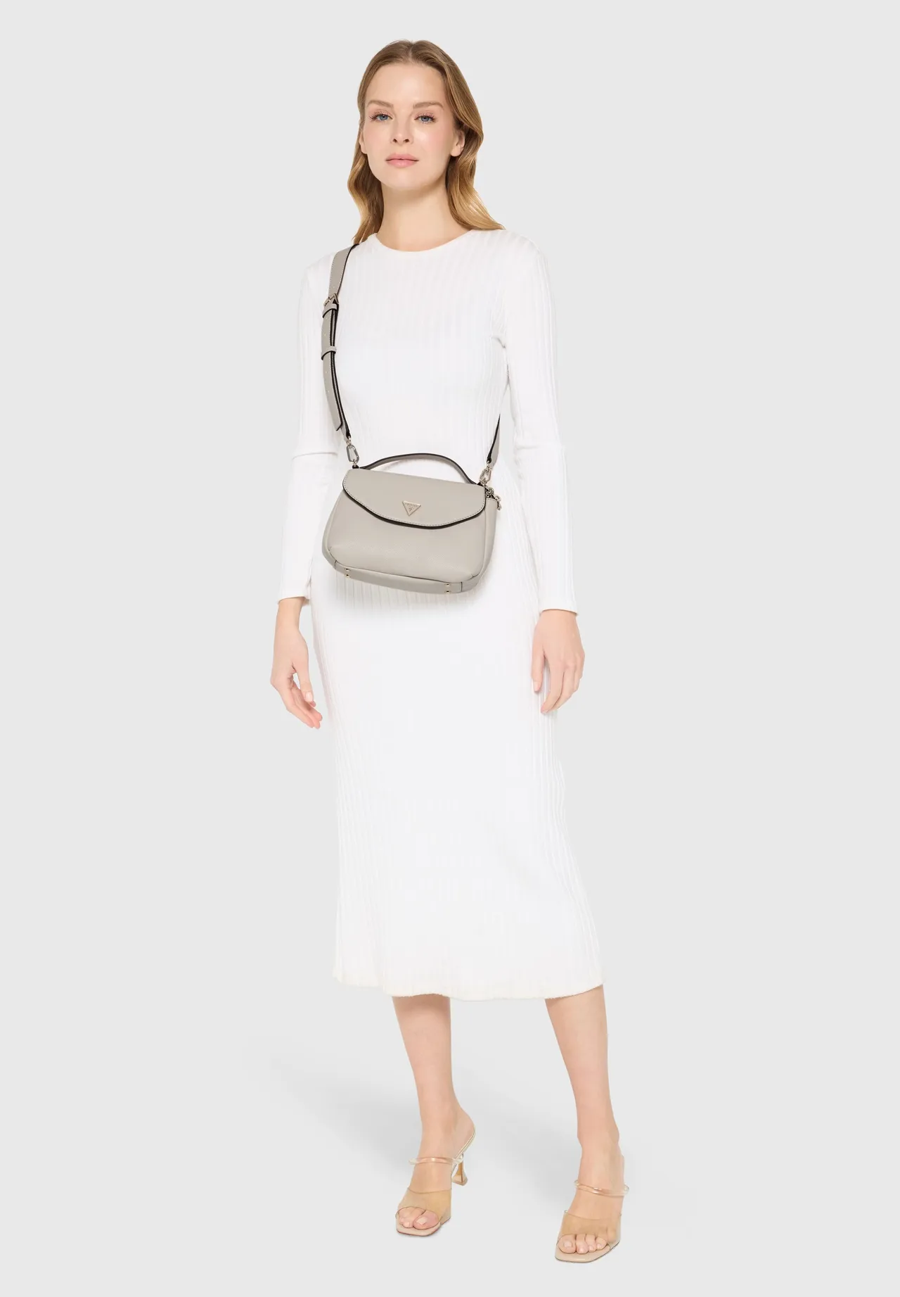 Elegante Schultertasche mit Überschlag