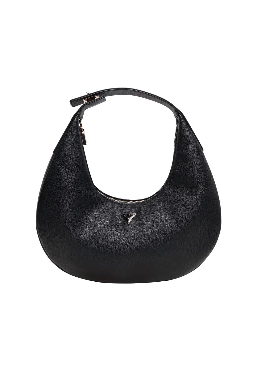 Genarbte Hobo-Tasche in Lederoptik