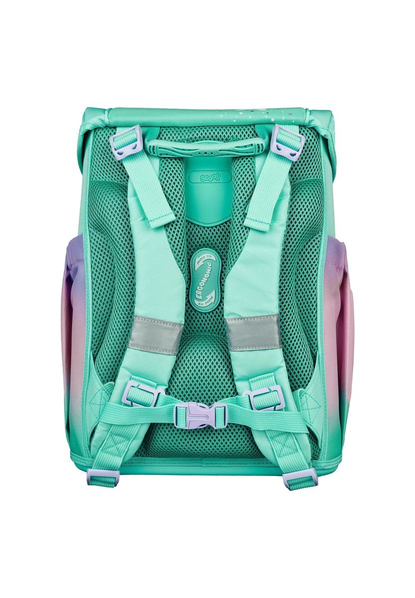 5-teiliges Schulranzen-Set mit Schmetterlingsmotiv