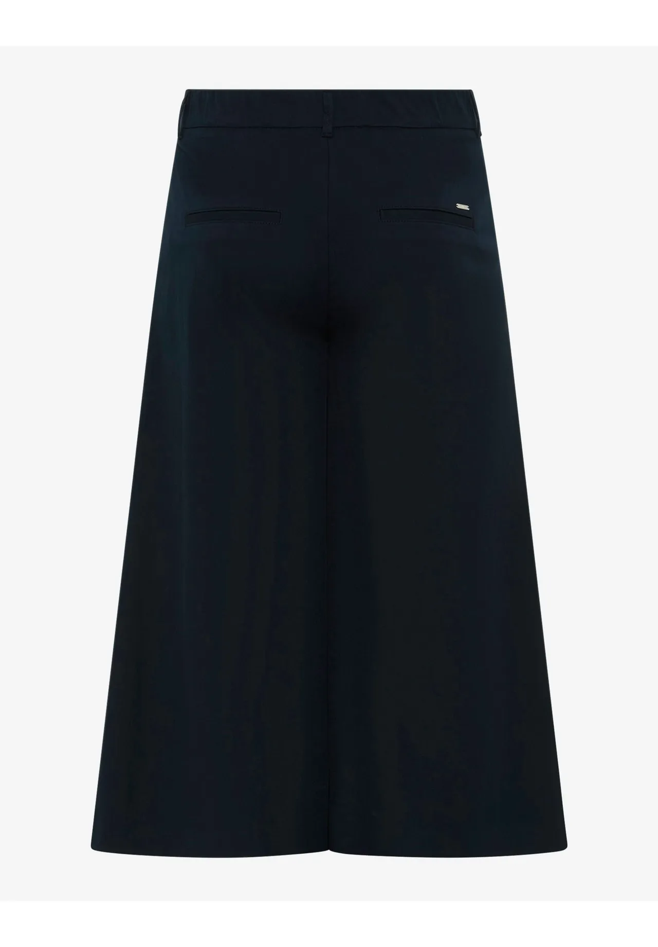 Weit geschnittene Culotte-Hose mit hoher Taille