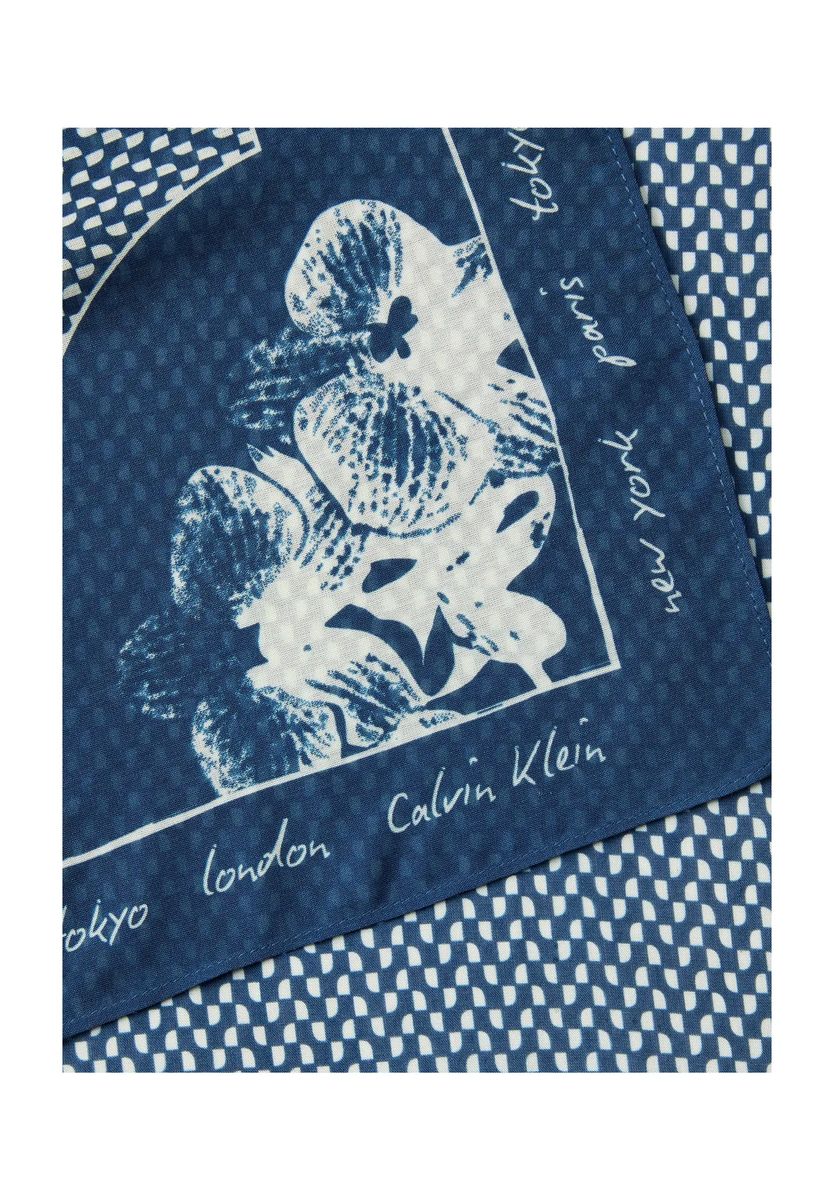 Halstuch mit floralem Grafikprint