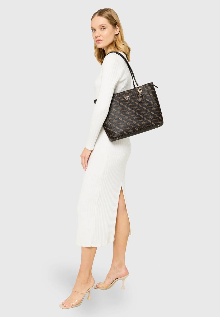 Shopper mit Logomuster
