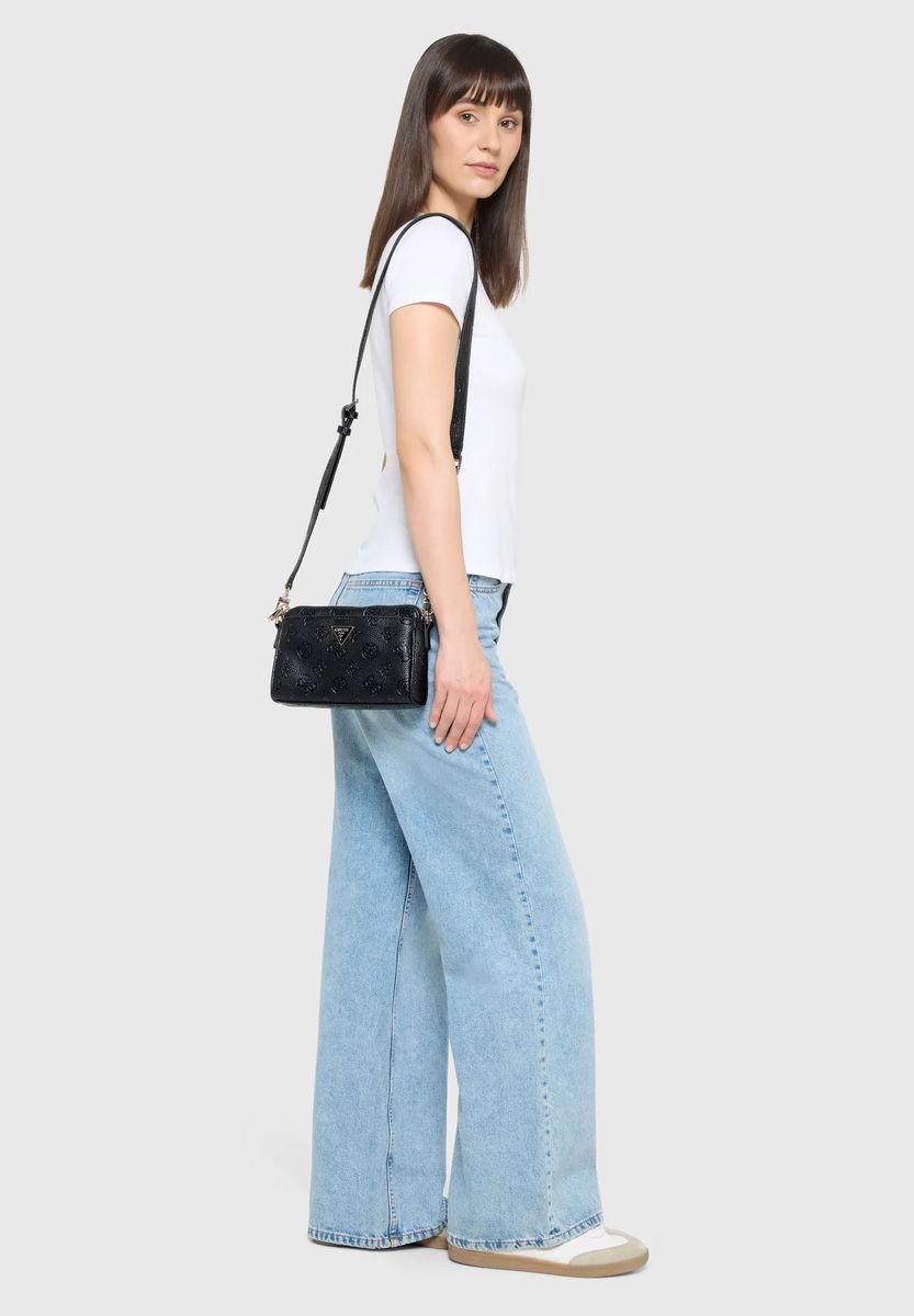 Crossbody-Tasche mit Logo-Prägung
