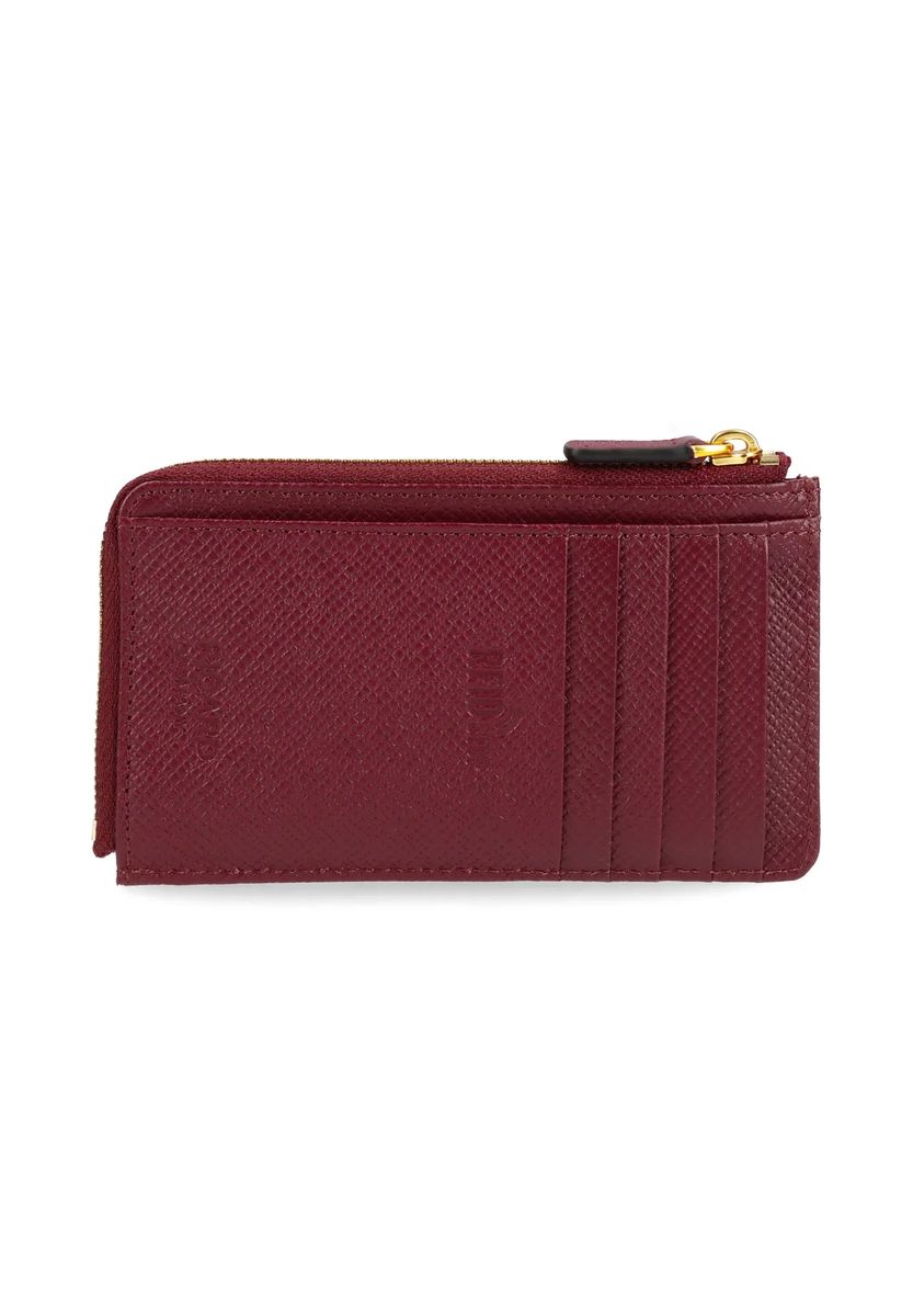 Elegantes Leder-Schlüsseletui mit Kartenfächern