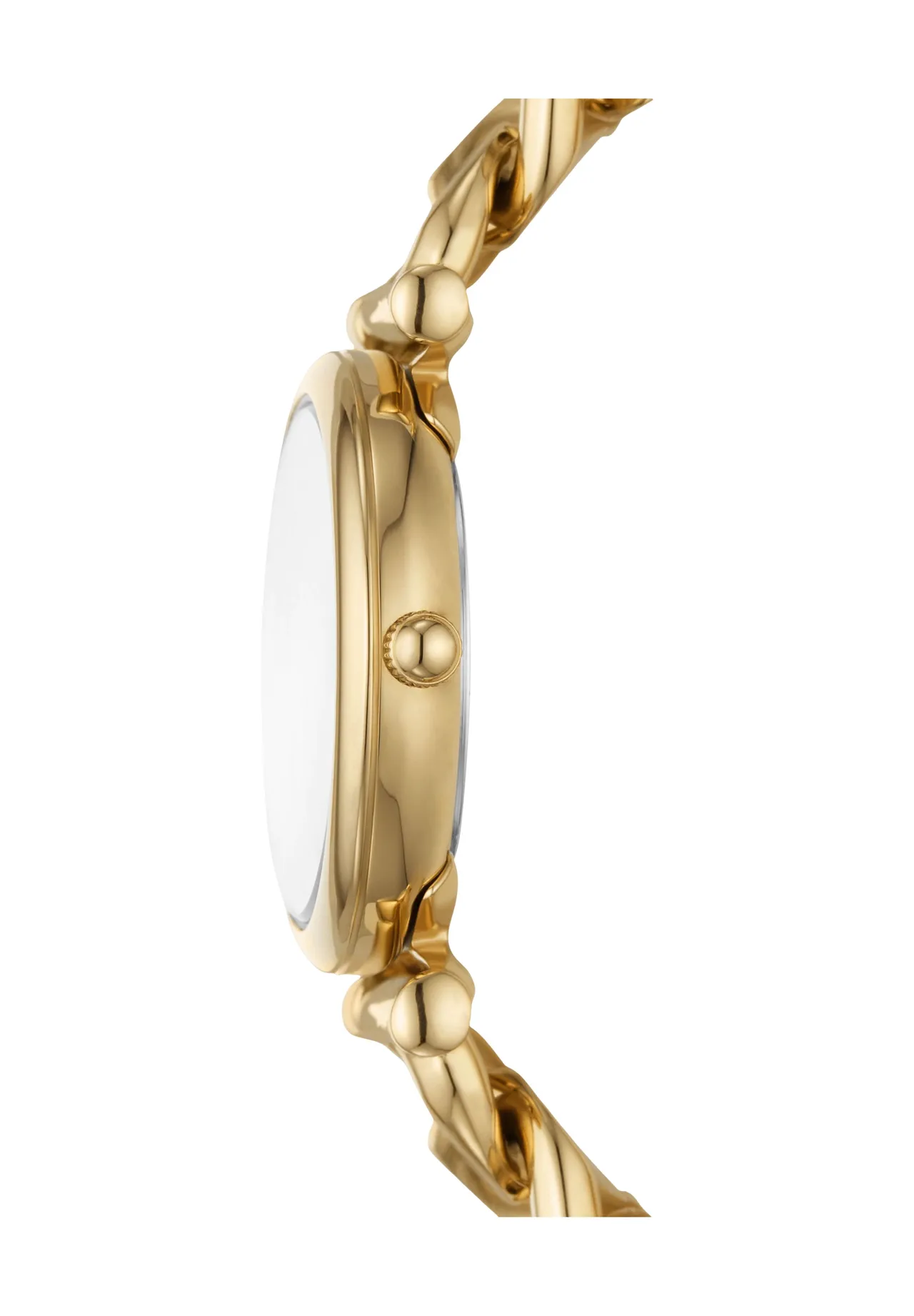 Elegante Gliederketten-Armbanduhr